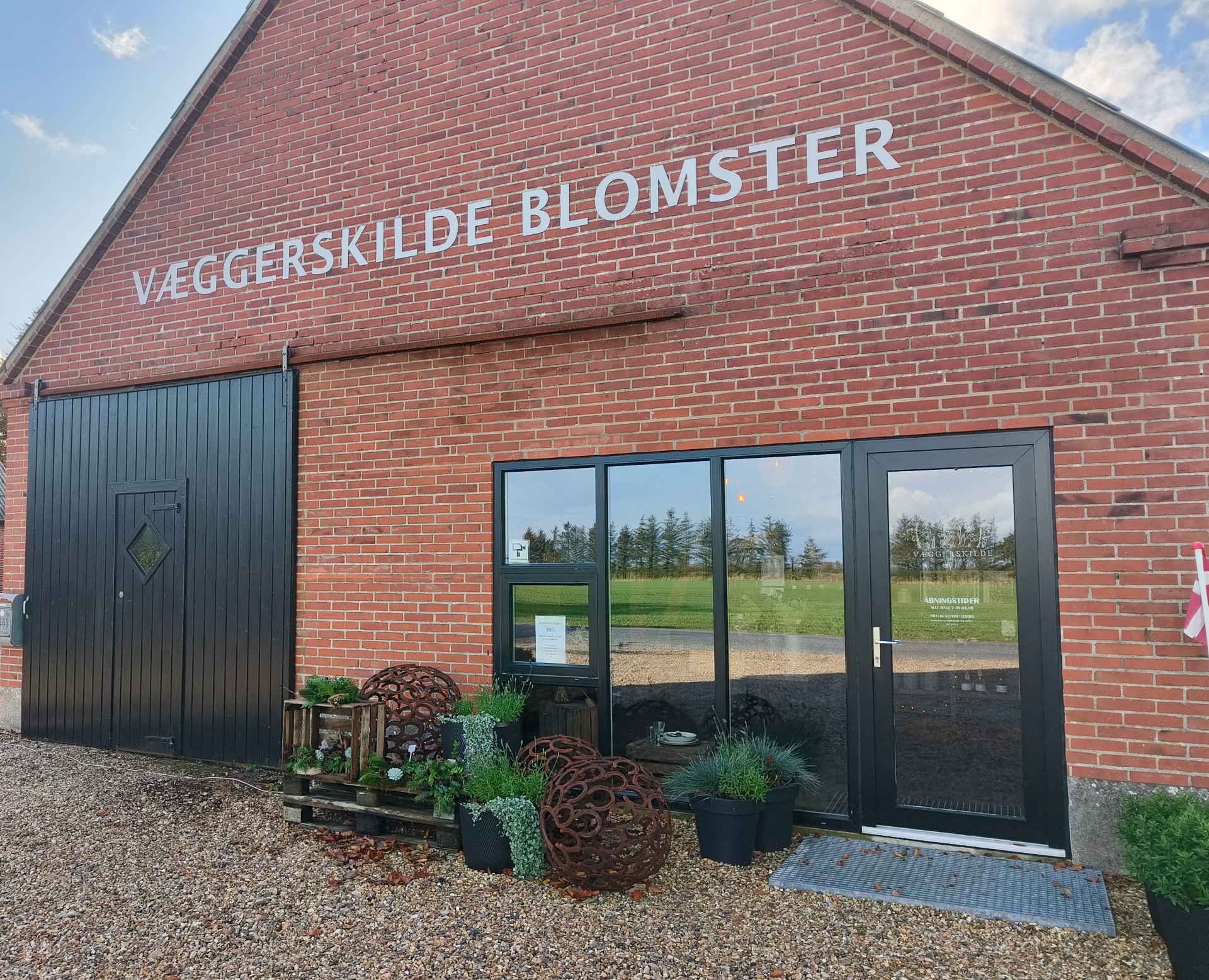 Væggerskilde blomster - naturligvis. Mellem Videbæk og Spjald